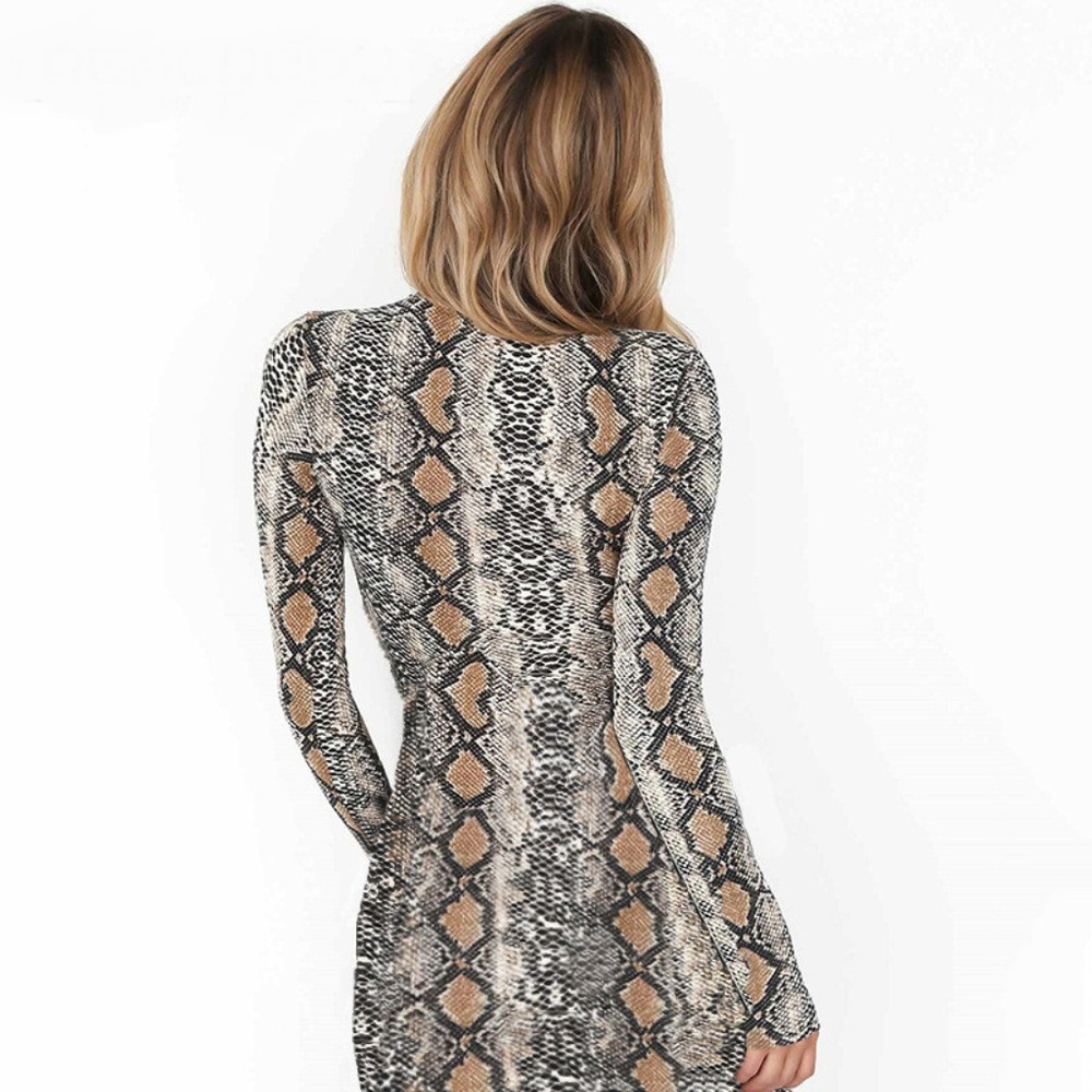 HOST PICK- Limited Vintage Snake Skin Dress - Picture 3 of 8